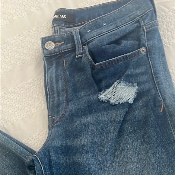 Mid Rise Stretch Denim Jeans - Picture 2 of 4